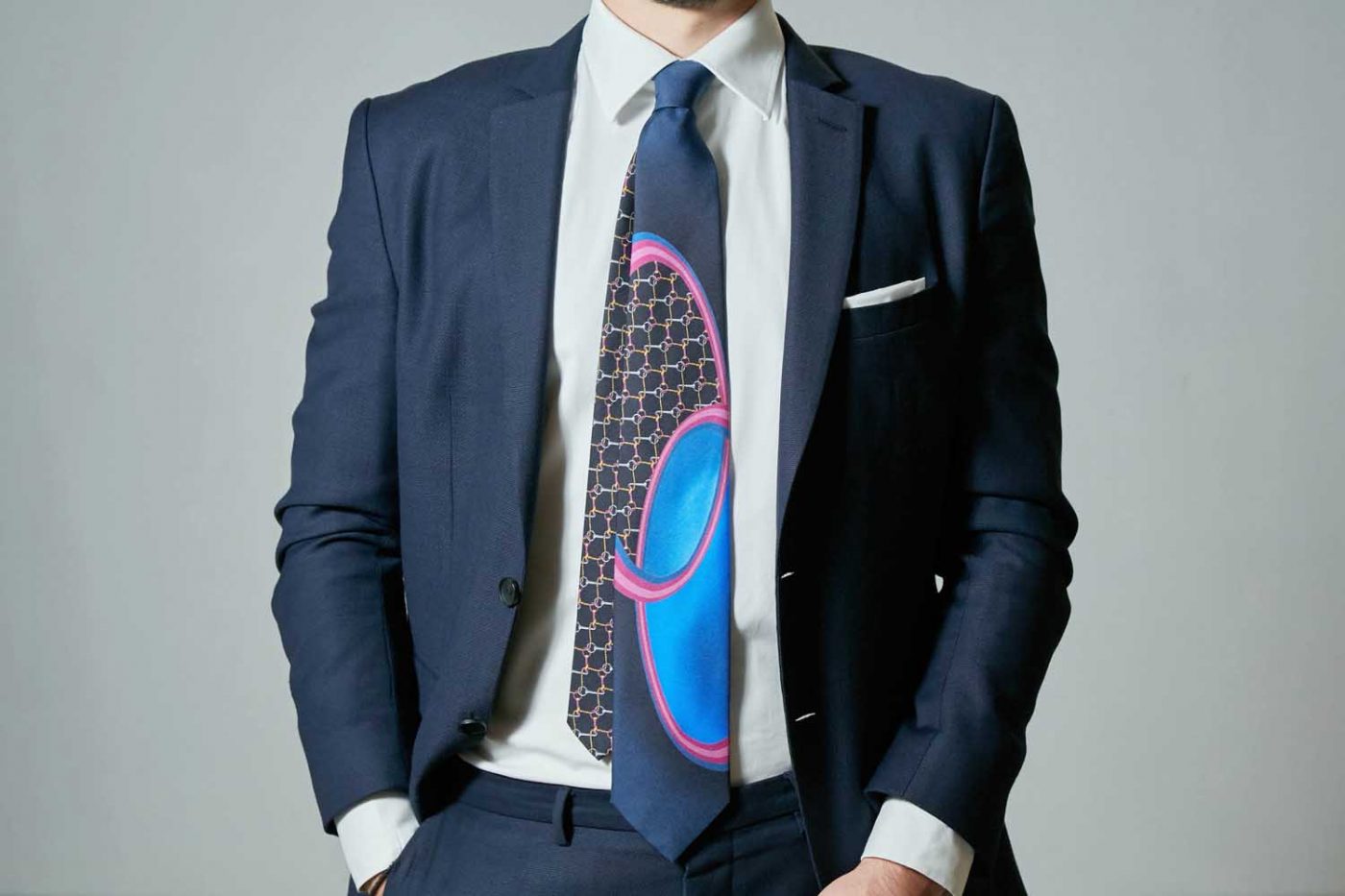 Γραβάτα συλλεκτική "Concept 2019", Μετάξι 100%