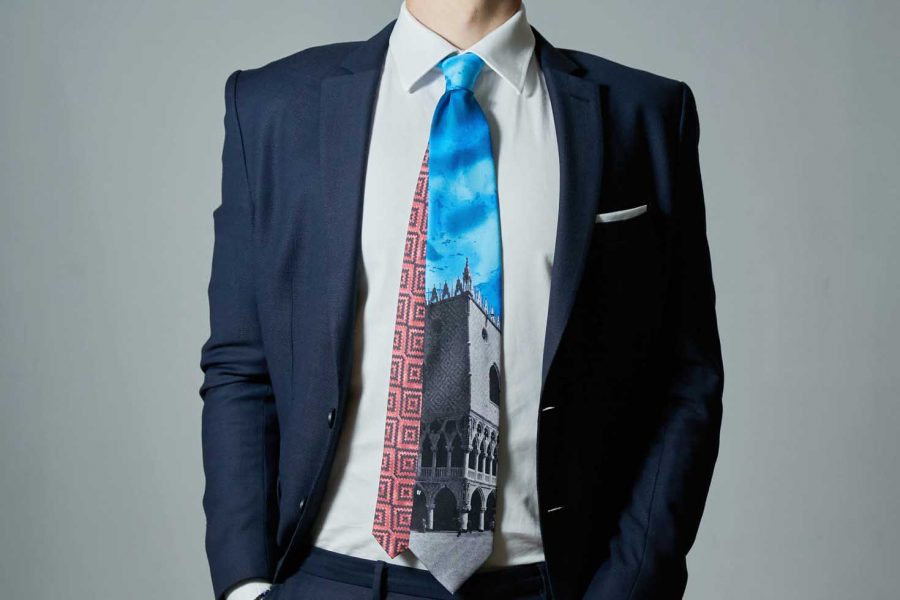 Γραβάτα συλλεκτική, "Δουκάτο Φλωρεντίας", Μετάξι 100%