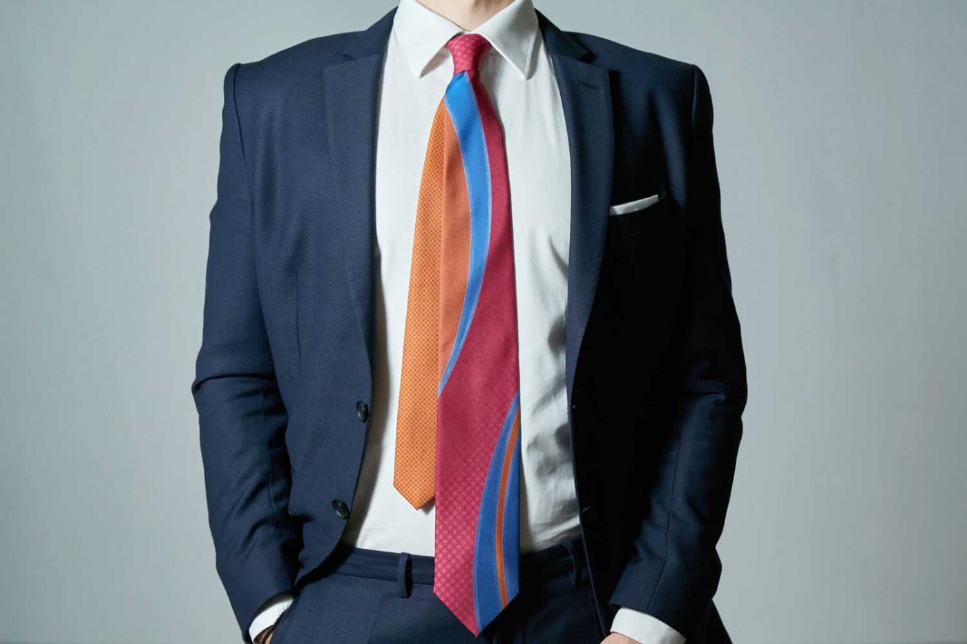 Γραβάτα fantasy, Double sided, Μετάξι 100%