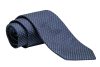 POISBLBLA Γραβάτα μεταξωτή blue black dots