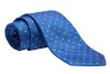 POISBLEL Γραβάτα μεταξωτή blue electric με dots