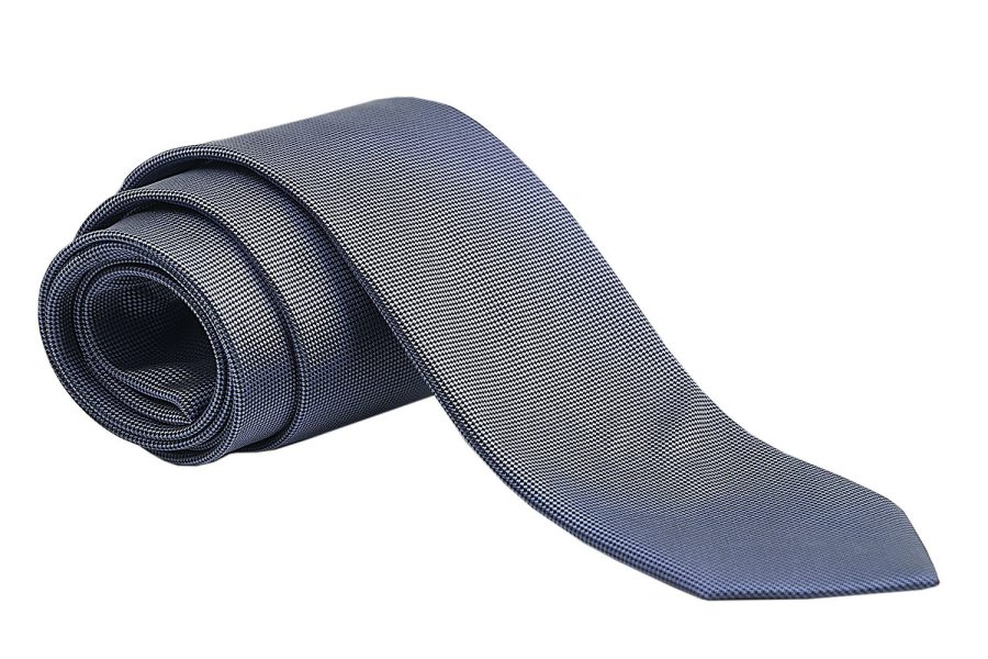 Γραβάτα γαλάζια 7cm, Μετάξι 100%