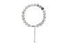 BRACEL0140 Βραχιόλι jade λευκό
