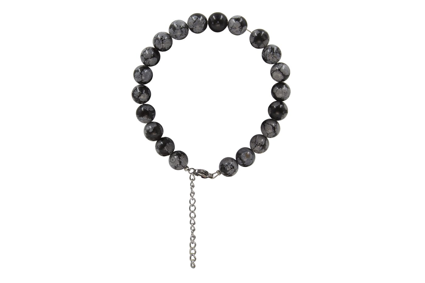 BRACEL0151 Βραχιόλι jade γκρι