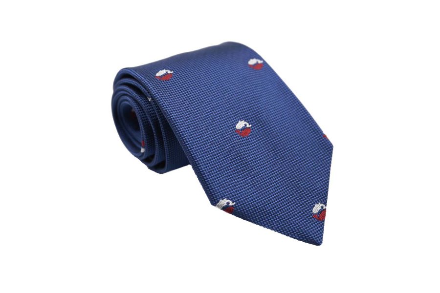 Γραβάτα μπλε / Ιχθύς