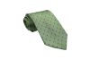 Γραβάτα πράσινη / μπλε πουά