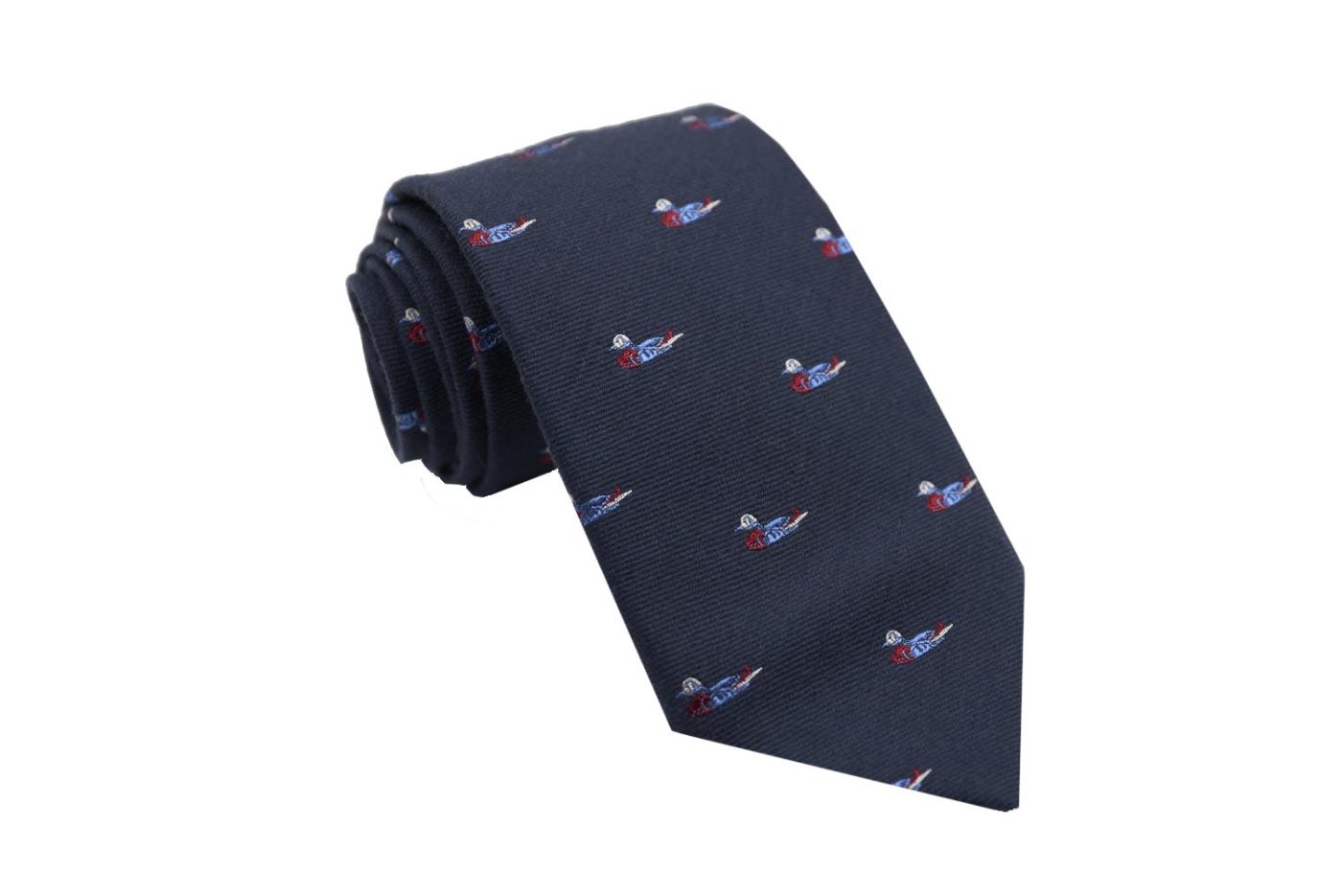 Γραβάτα γκρι με πάπιες