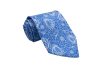 Γραβάτα μπλε / λευκά λαχούρια