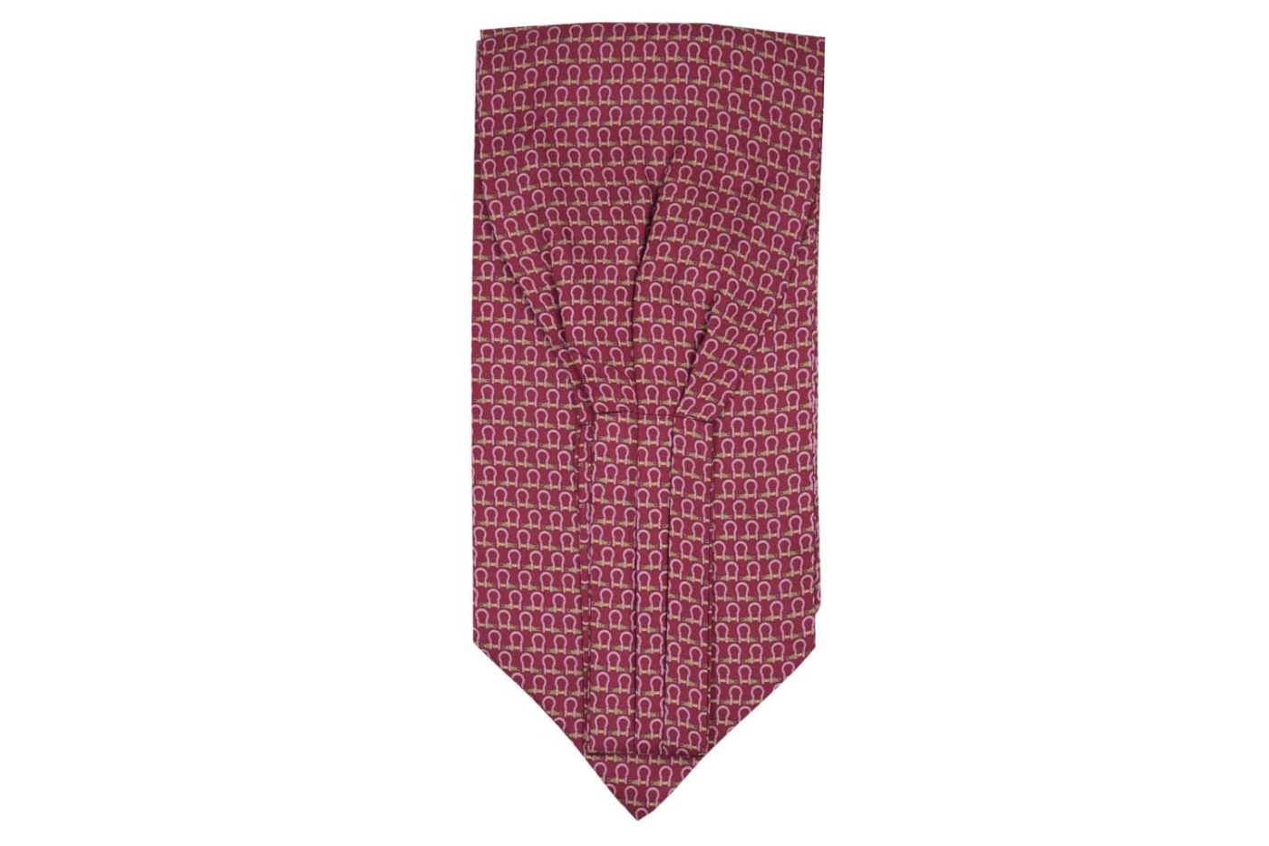 ASCOT1159 Φουλάρι Ascot / Κόκκινο με πέταλα