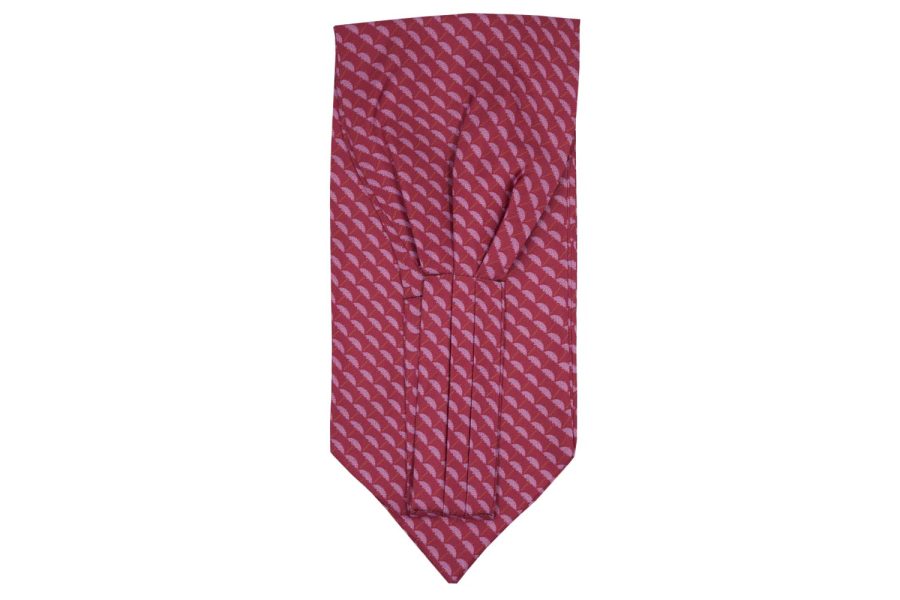 Φουλάρι Ascot / Κόκκινο με ομπρέλες