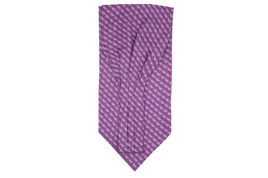 Φουλάρι Ascot / Μωβ με ομπρέλες