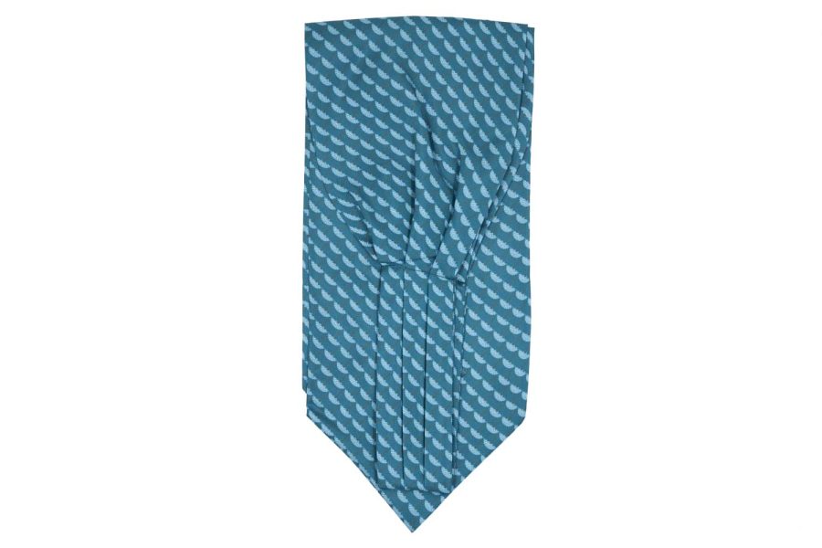 Φουλάρι Ascot / Πετρόλ με ομπρέλες