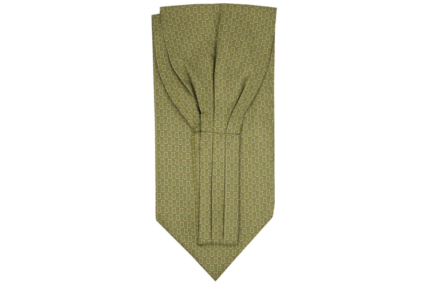 Φουλάρι Ascot / Λαδί με πέταλα