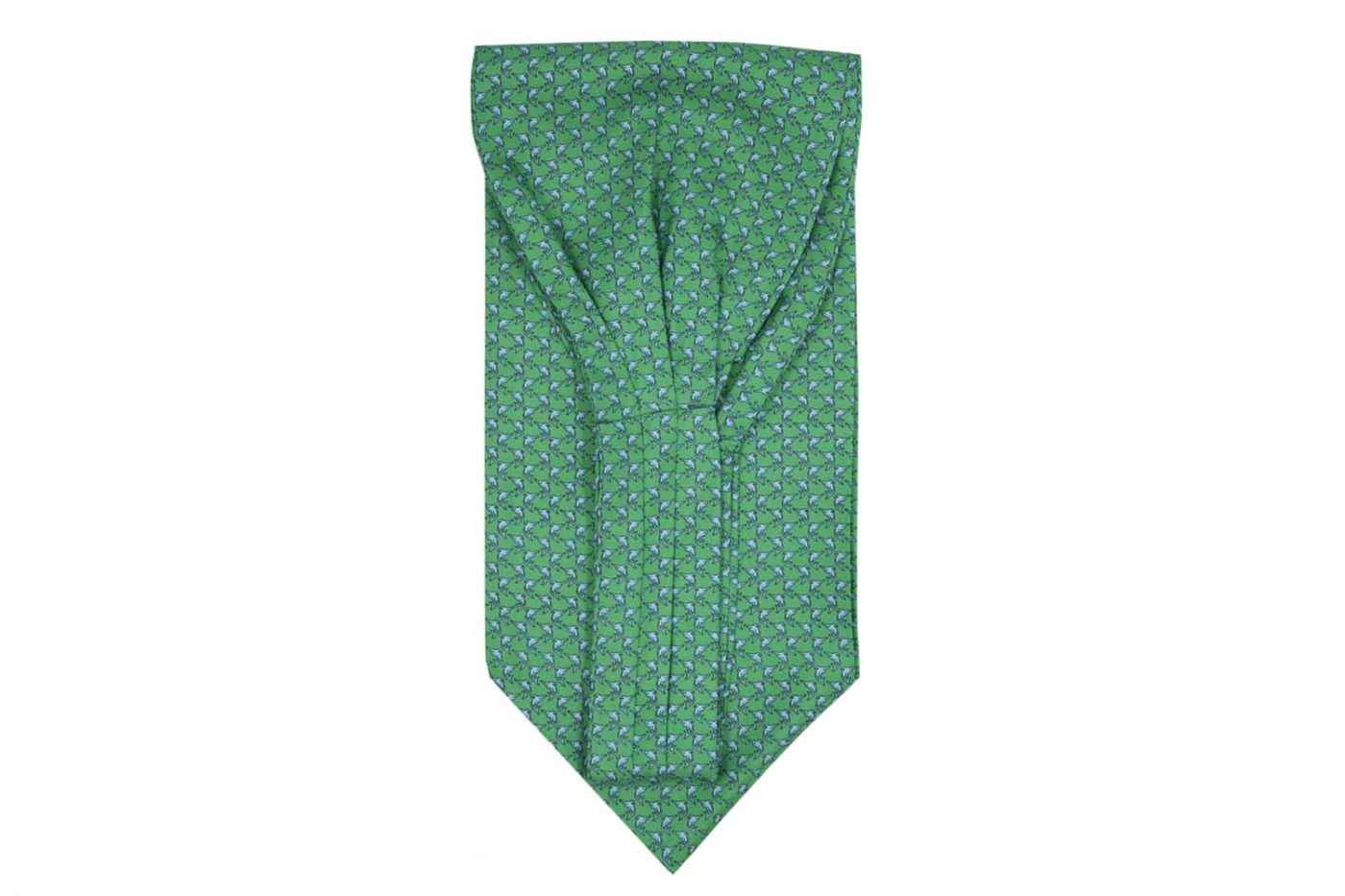 Φουλάρι Ascot / Πράσινο με δελφίνια