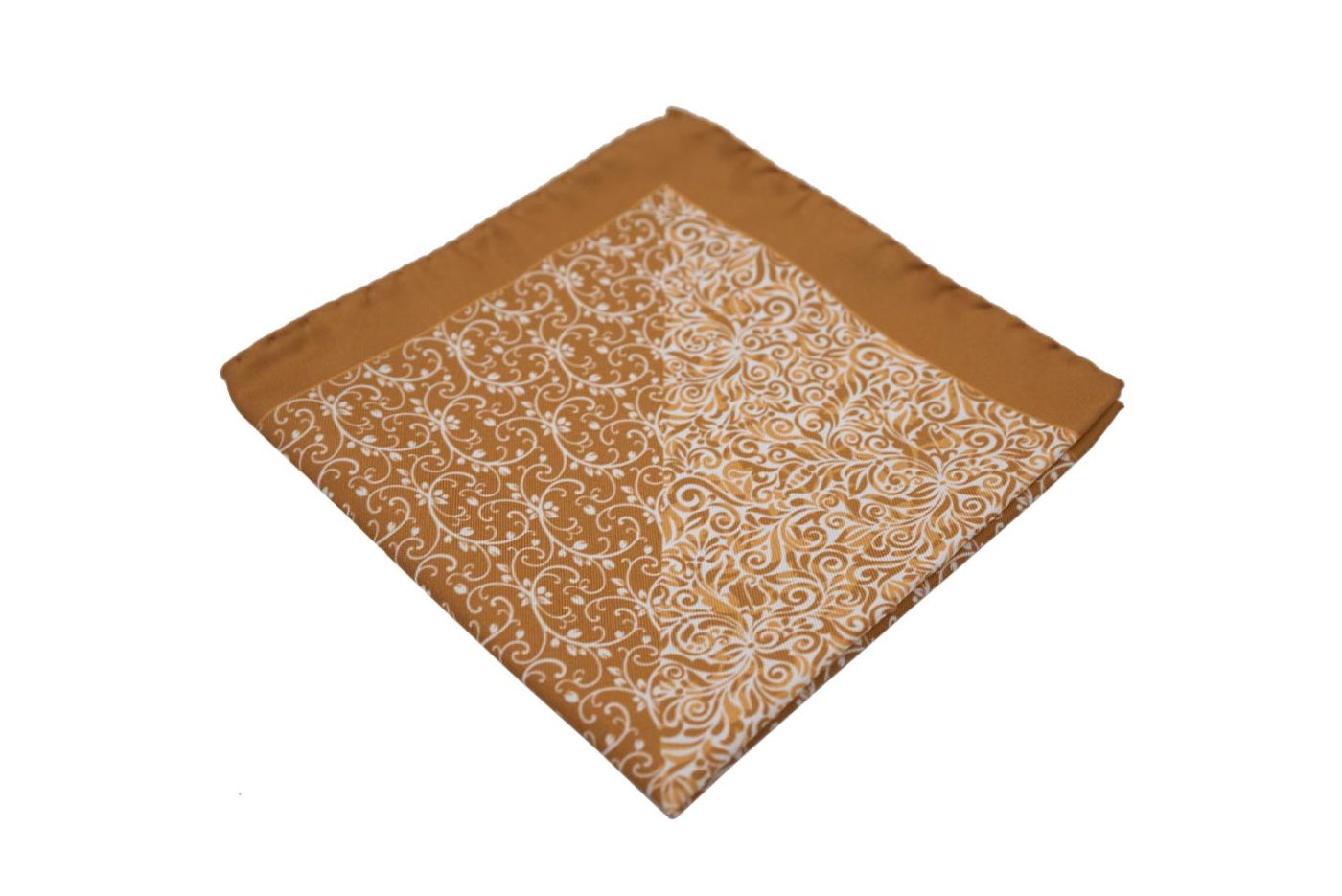 Μαντήλι τσέπης πορτοκαλί / λαχούρια