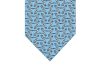 Μεταξωτή γραβάτα γαλάζια με στομίδες