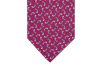 ATH1110 Μεταξωτή γραβάτα φούξια με περιστέρια