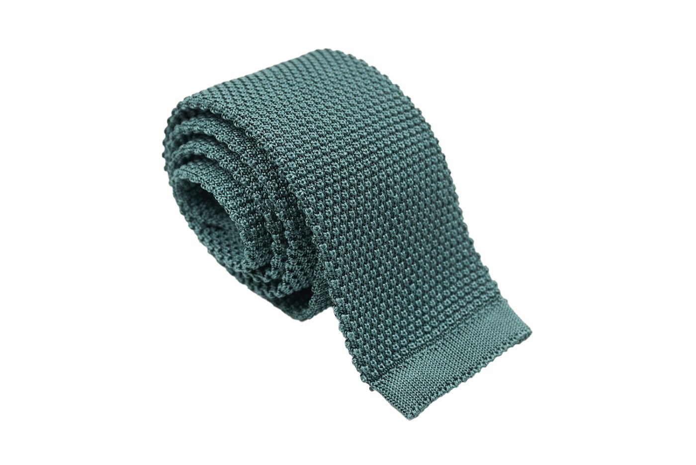 Πλεκτή γραβάτα teal